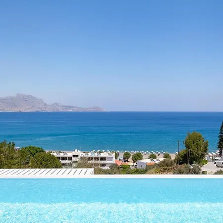 Luxury Sunrise White Villa Lindos (Rhodes)